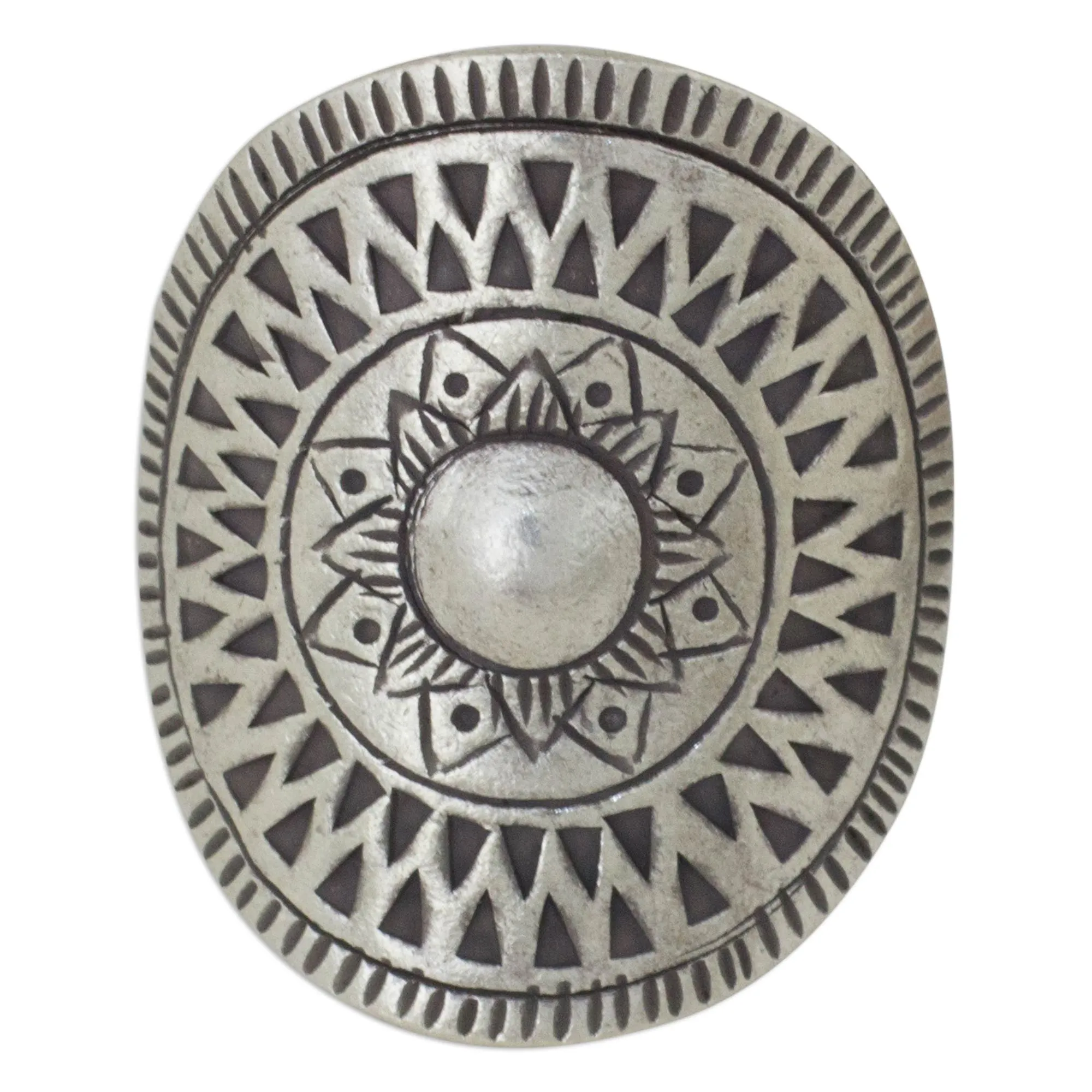 Hand Crafted Silver Cocktail Ring from Thailand - Karen Blossoming | NOVICA