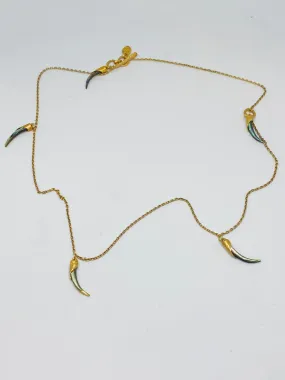 Heather Benjamin Multi Shard 16" Necklace
