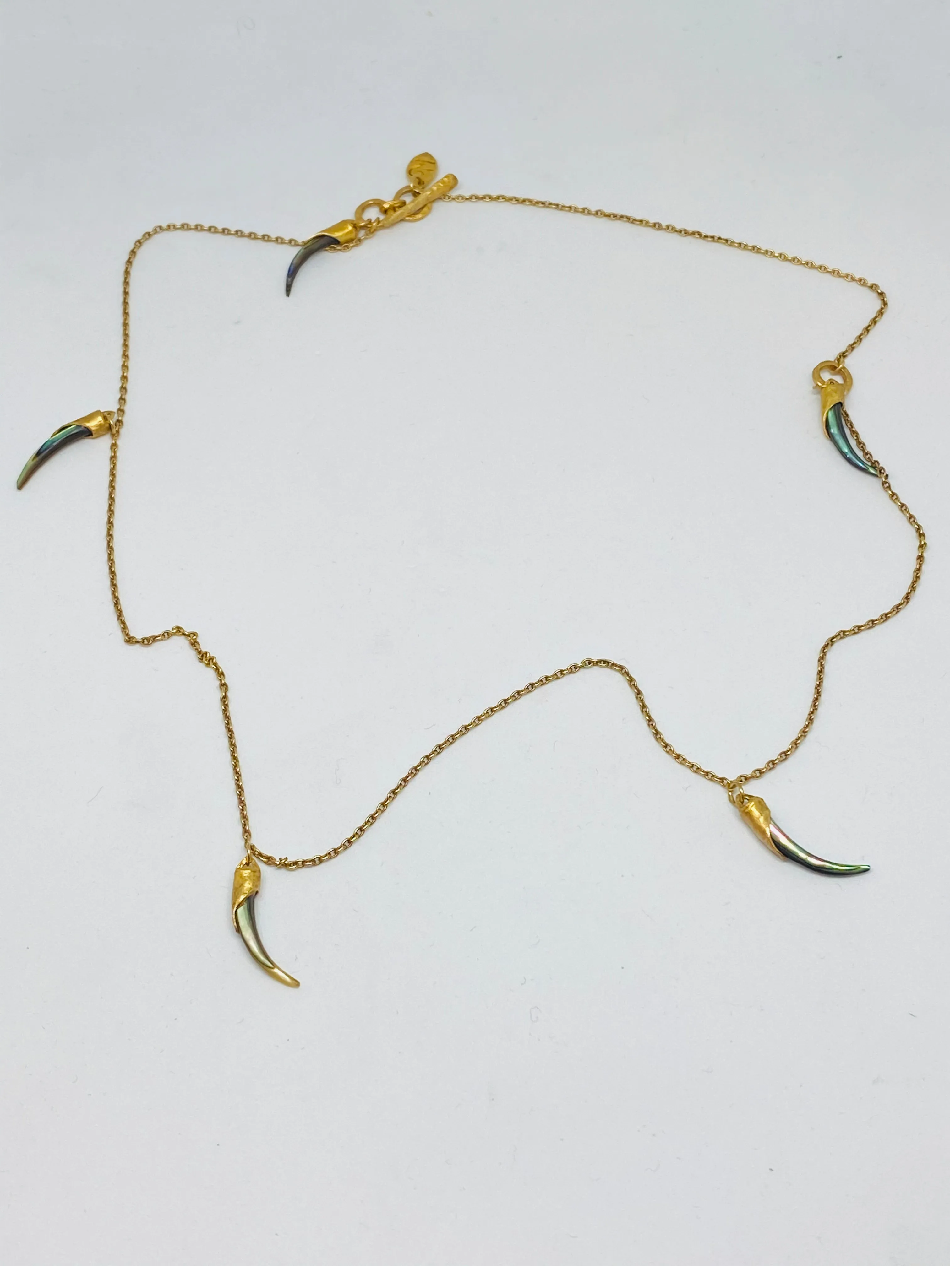 Heather Benjamin Multi Shard 16" Necklace