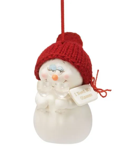 I Need My Glasses ornament