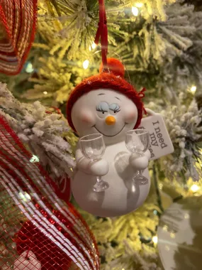I Need My Glasses ornament