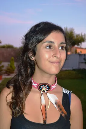 J25-For Adult / Children : Handmade Bone Chokers / Necklace