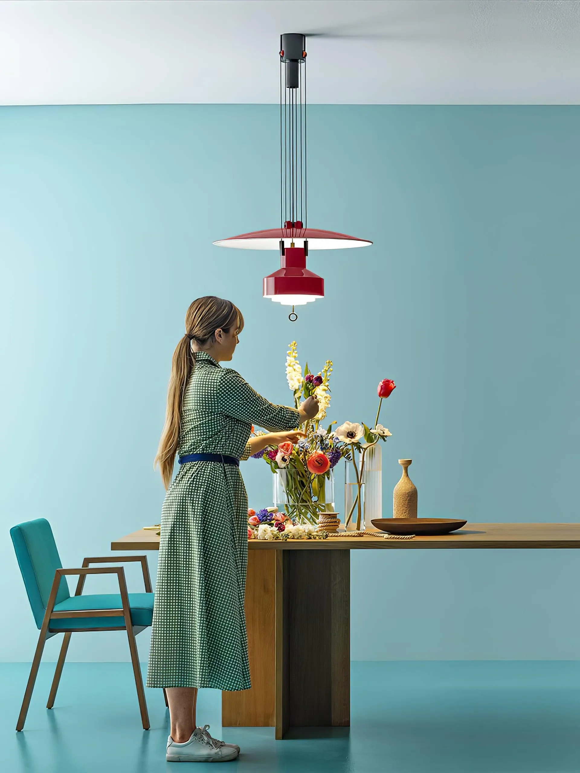 Jeka Pendant Lamp 24.8″ - 43.3″