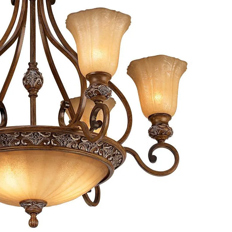 Kathy Ireland Champagne Glass Chandelier