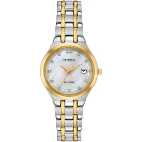 Ladies Bracelet Dress Stainless Steel Watch EW2488-57D
