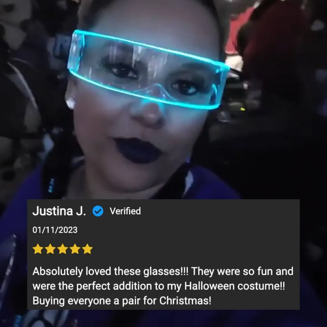 Light up Cyber Glasses