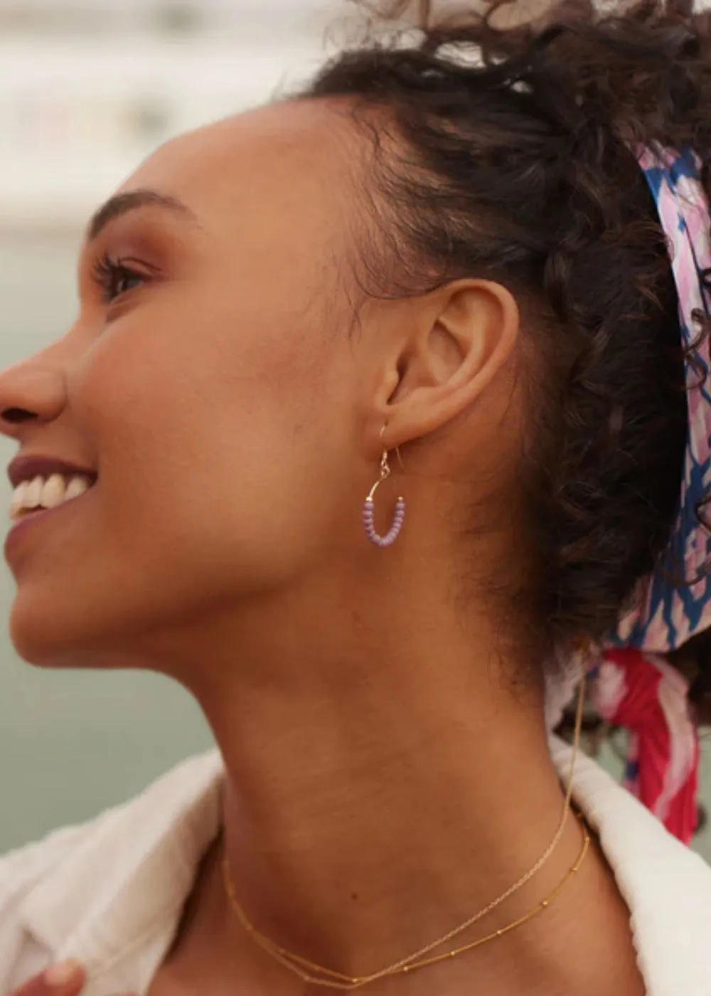 Lilac Copacabana Earrings