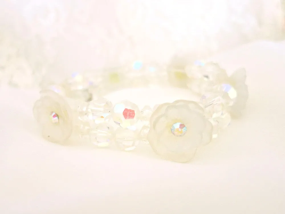 Lovely Double Strand Swarovski Crystal Bracelet