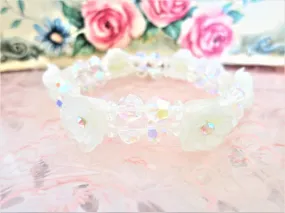 Lovely Double Strand Swarovski Crystal Bracelet