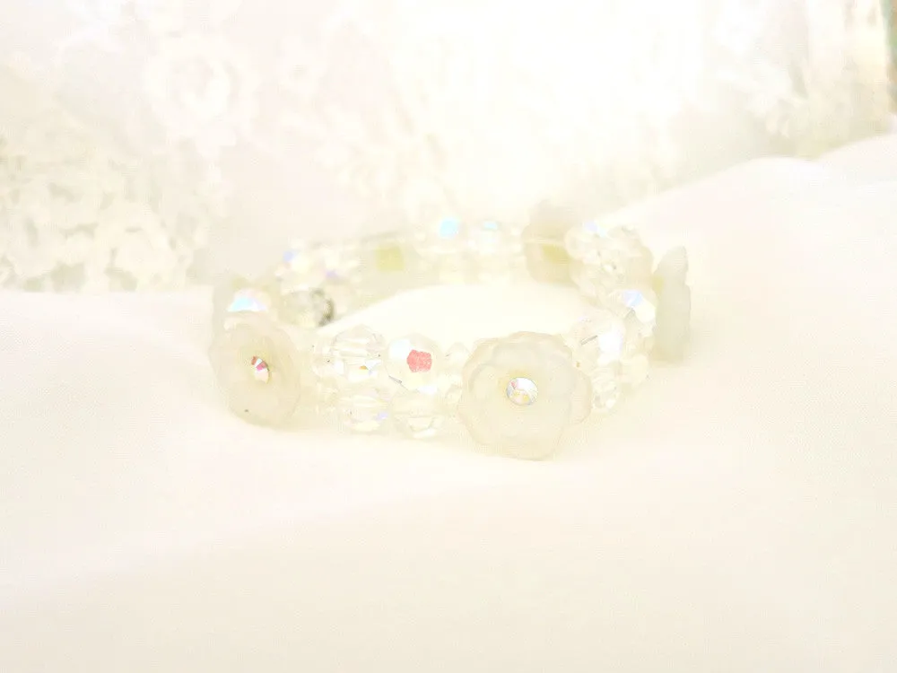 Lovely Double Strand Swarovski Crystal Bracelet