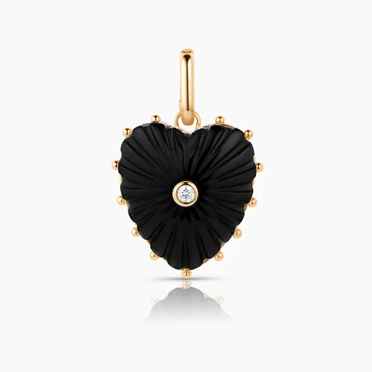 Malene Onyx Clip Necklace