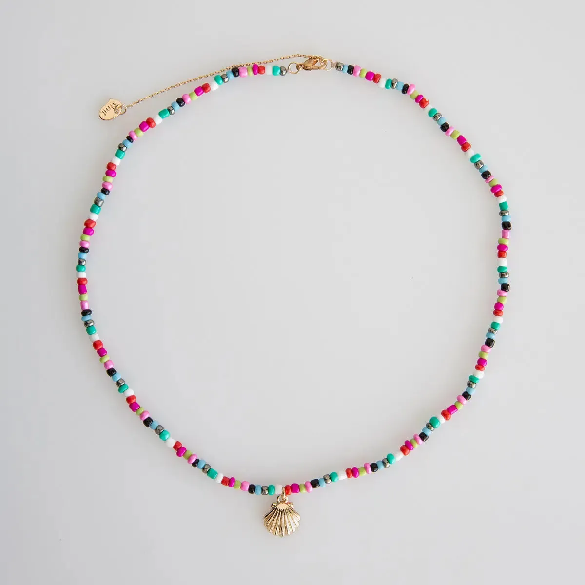 Mermaid Shell and Beads Necklace