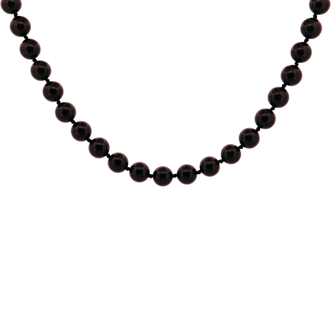 Onyx Black Necklace