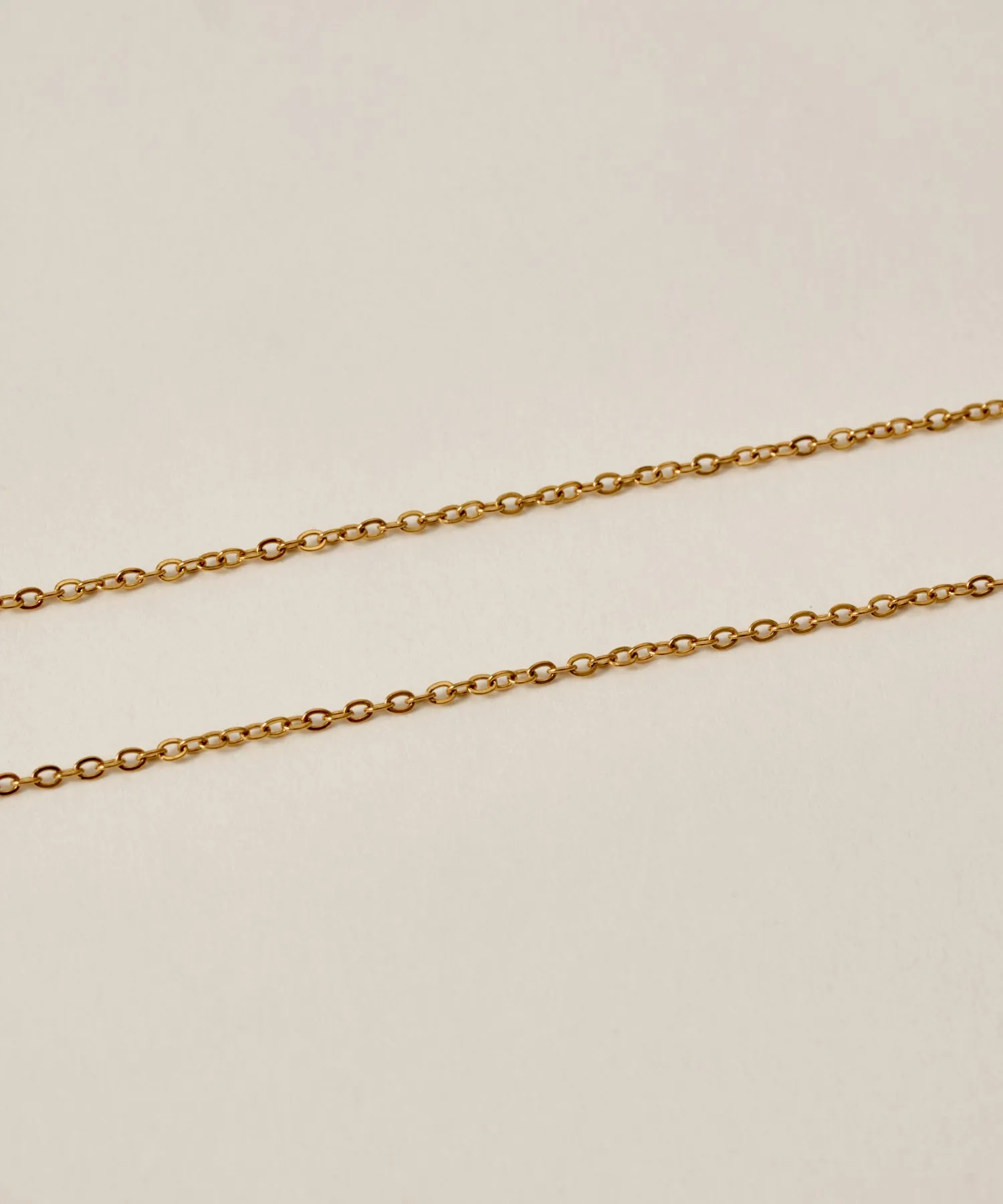 Onyx Pendant Necklace［Stainless］