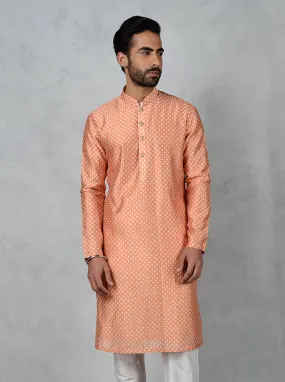 Orange Kurta Set | TULA
