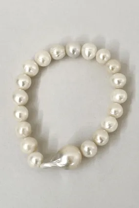Pearl & Baroque Pearl Bracelet