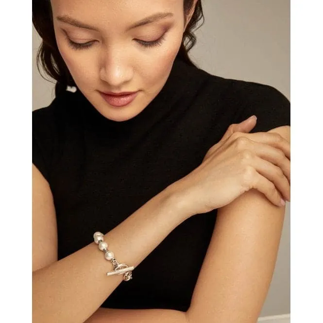 Pearl And Match Large Bracelet PUL2364BPLMTL0L