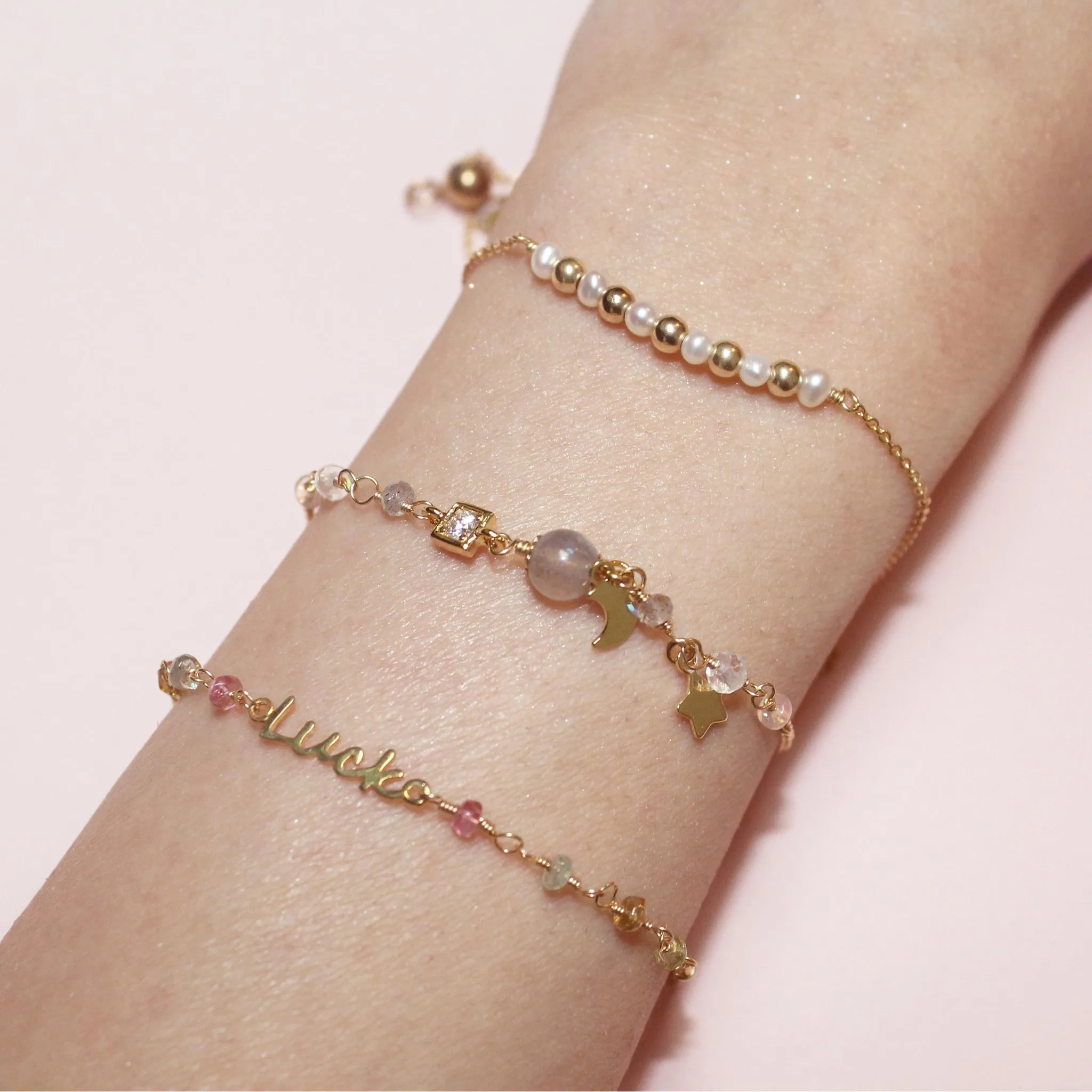 Pearl Bar Bracelet