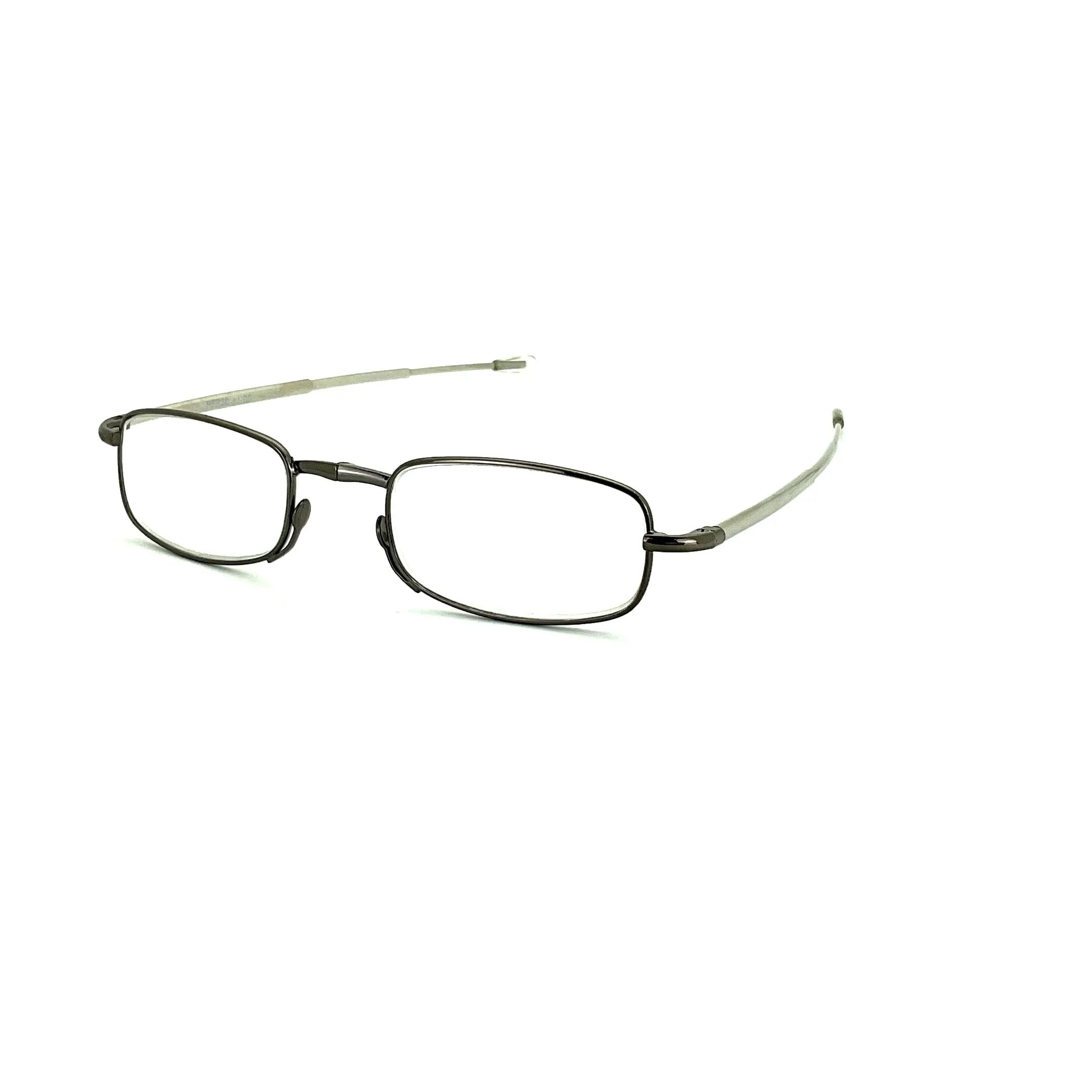 Periscope Pocket Sized Folding Reading Glasses With Metal Case