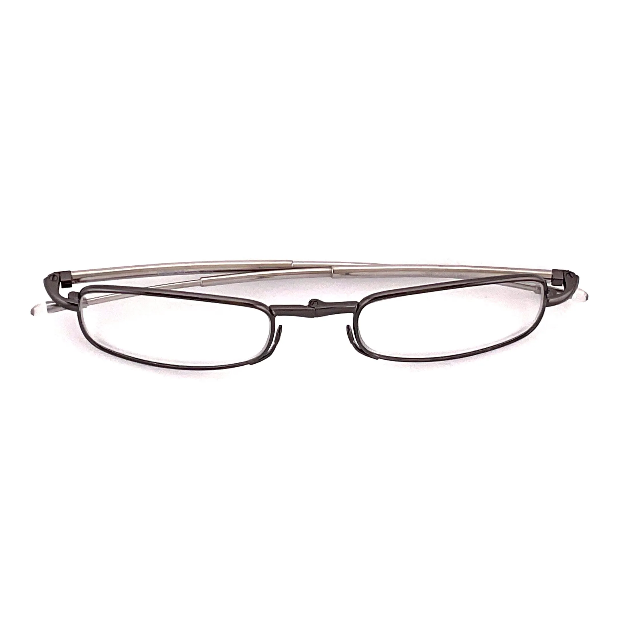 Periscope Pocket Sized Folding Reading Glasses With Metal Case