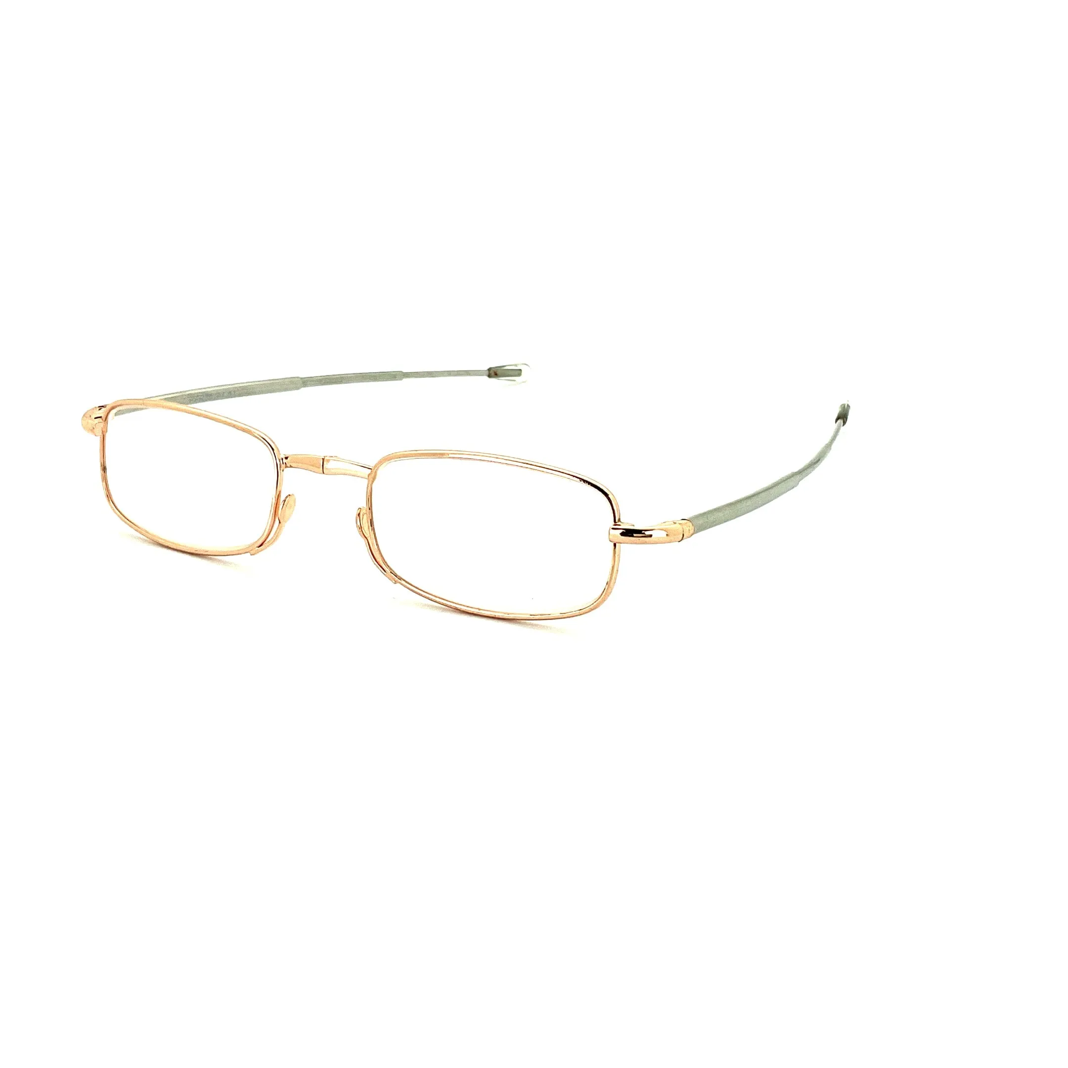 Periscope Pocket Sized Folding Reading Glasses With Metal Case