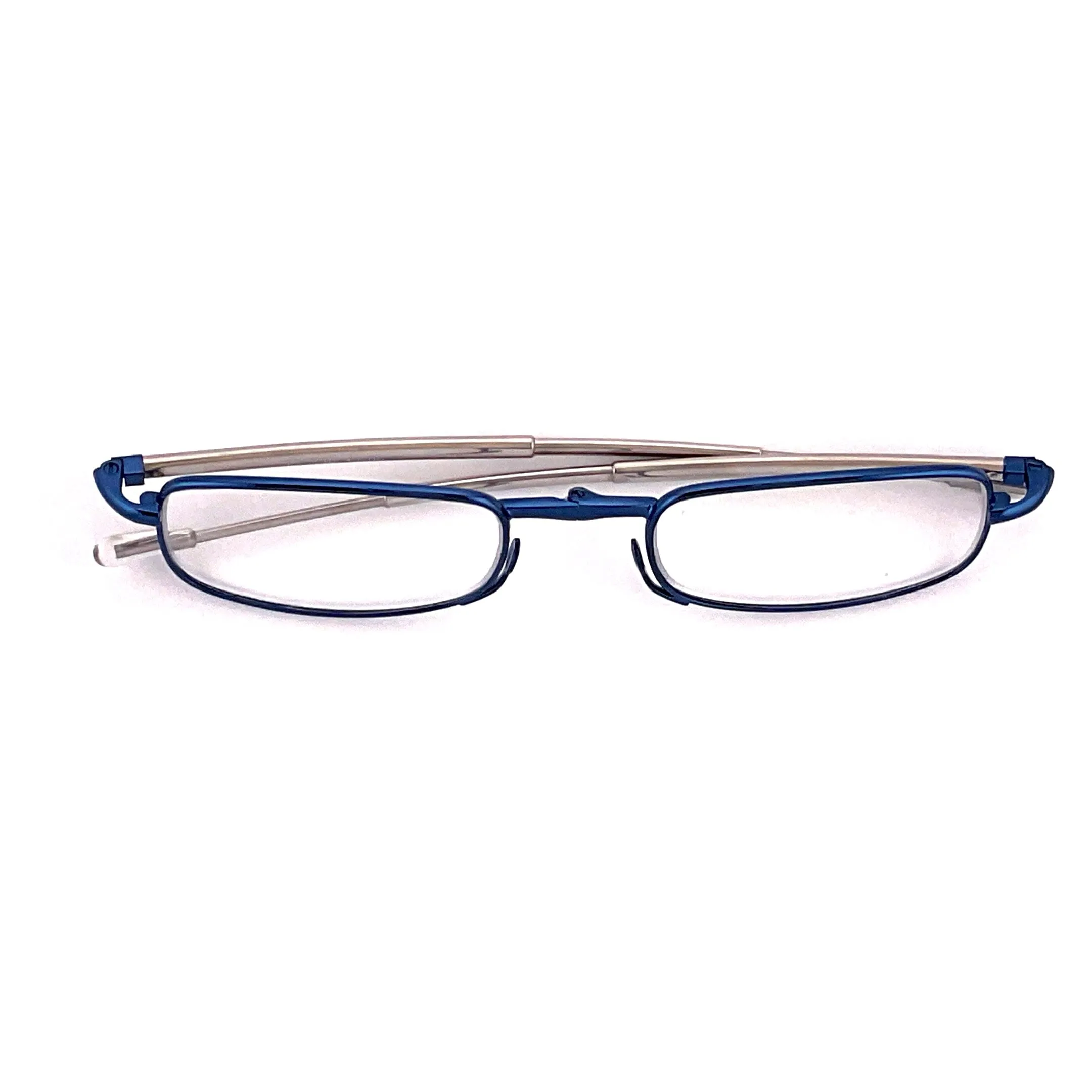 Periscope Pocket Sized Folding Reading Glasses With Metal Case