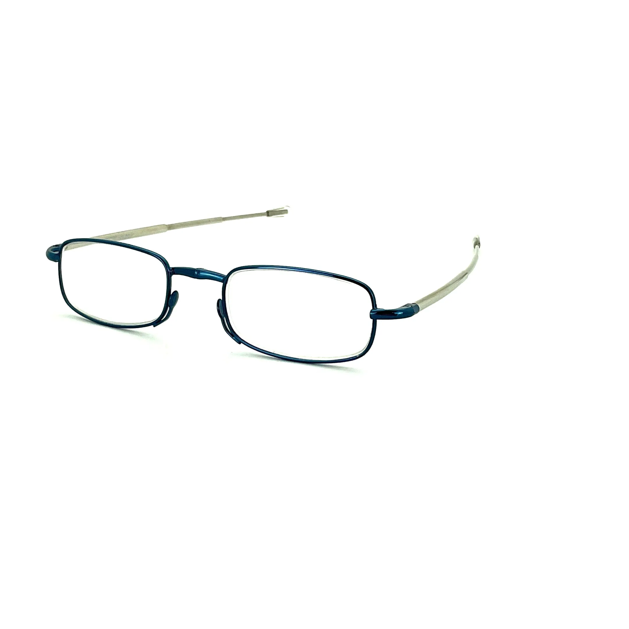 Periscope Pocket Sized Folding Reading Glasses With Metal Case