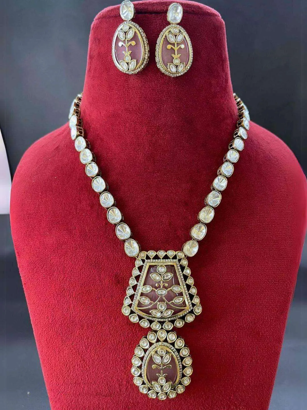 Polki Pendant Necklace