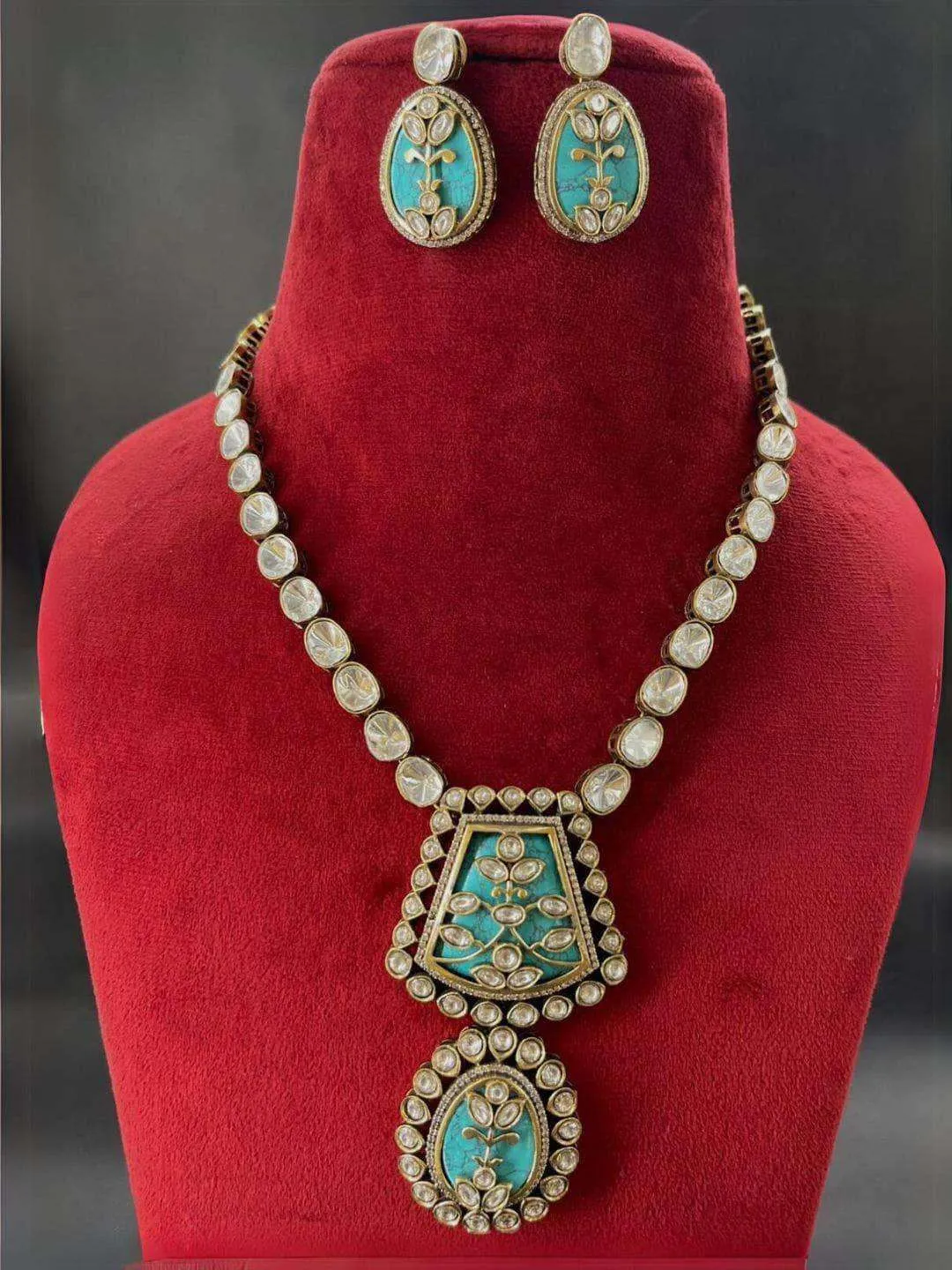 Polki Pendant Necklace