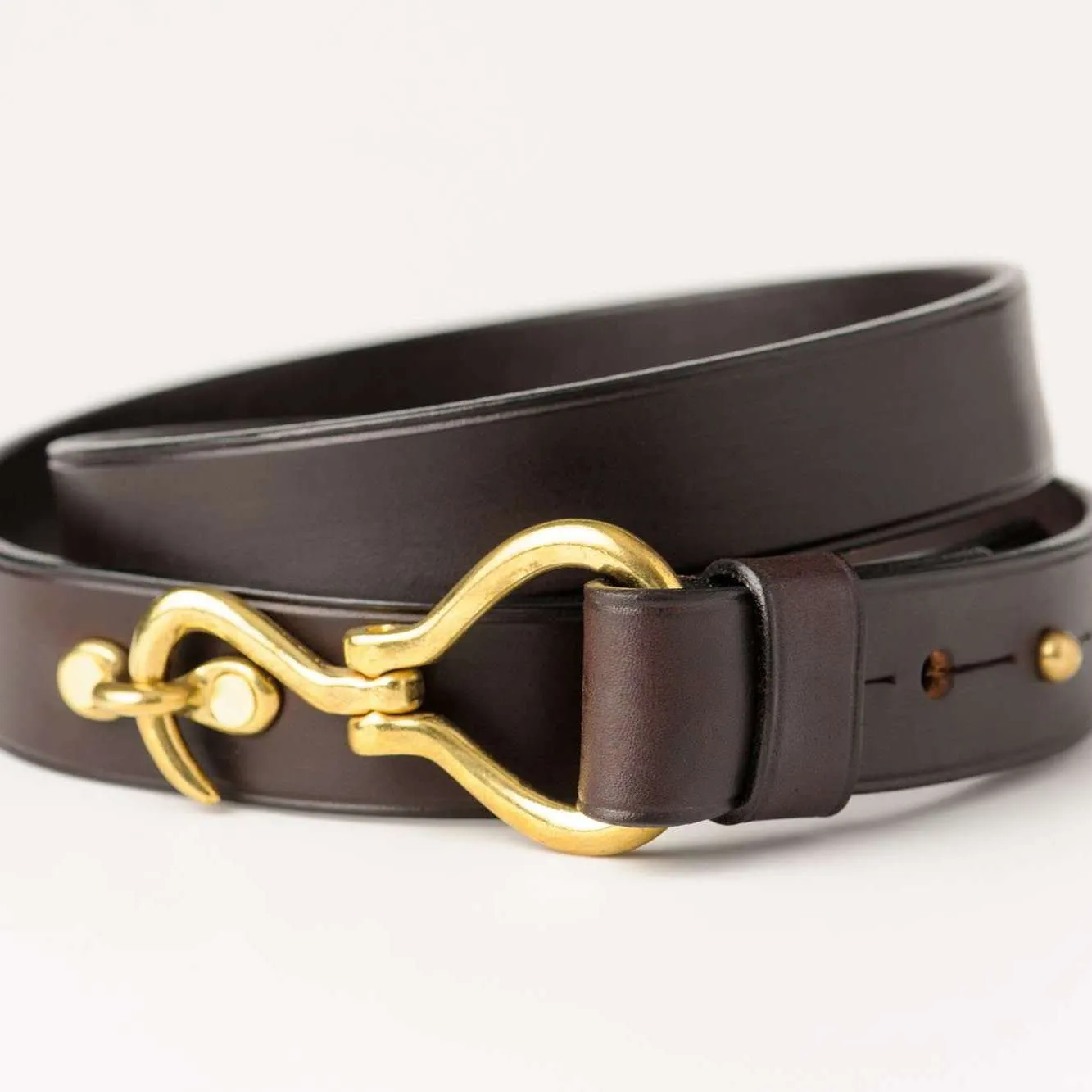 Premium Brown Equis Pick Belt