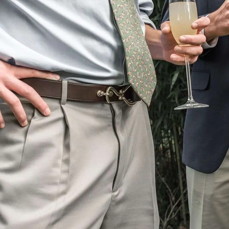 Premium Brown Equis Pick Belt