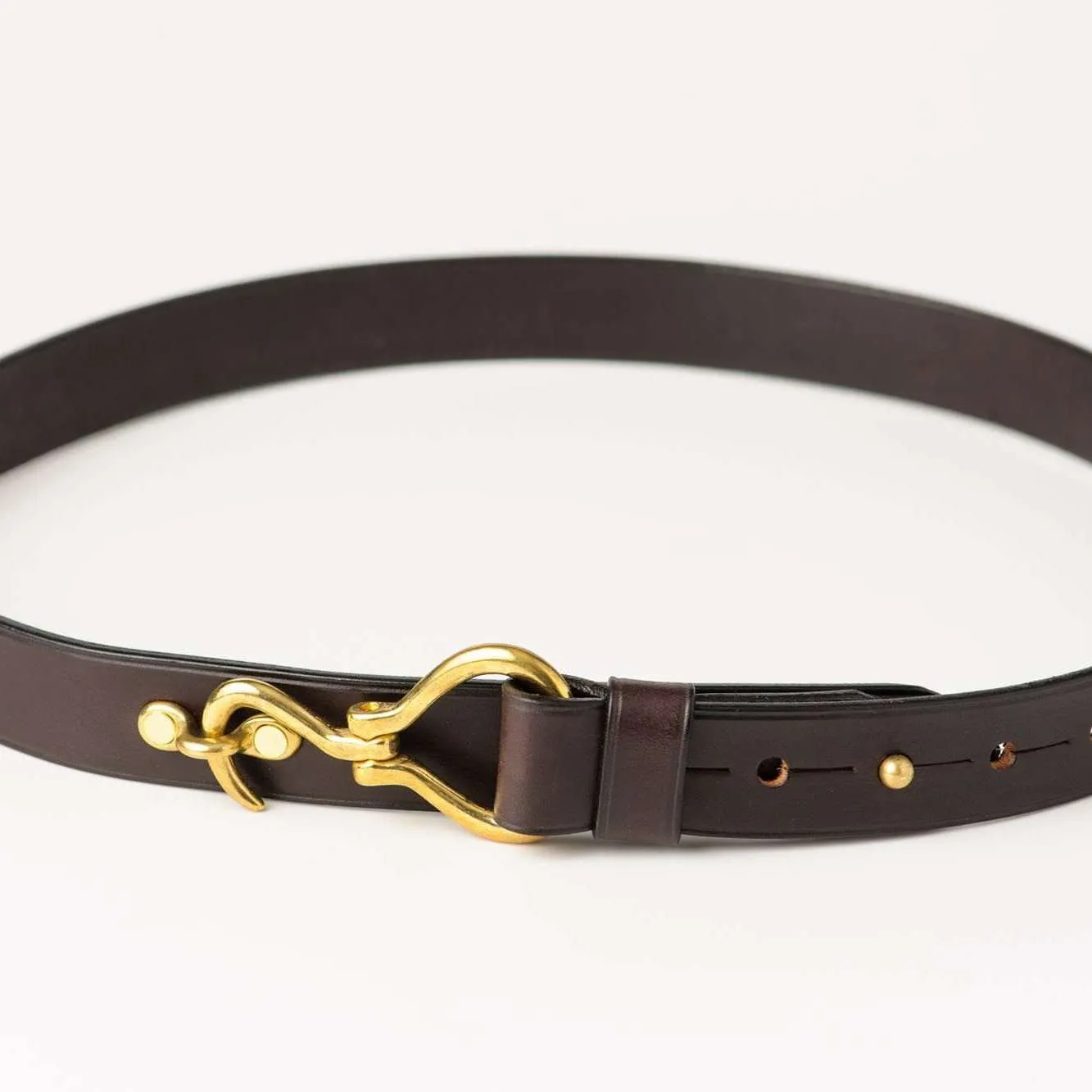 Premium Brown Equis Pick Belt