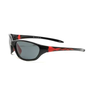 Prototype 6 Flame Deadstock Wraparound Visor Sunglasses - Orange