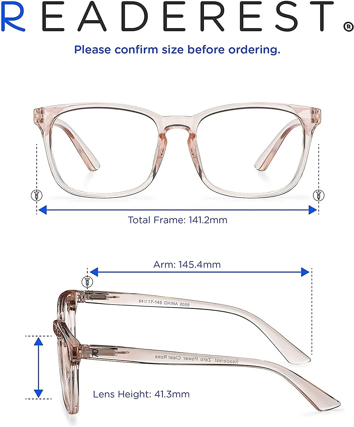 Readerest blue-light-blocking-reading-glasses-blush-3-25-magnification