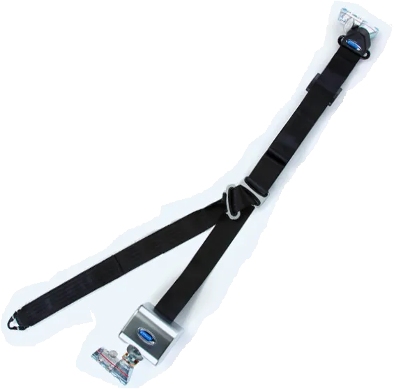 Retractable Shoulder & Lap Belt Combination Mounted with L-Track fitting on Top and Bottom | Q8-6323-A