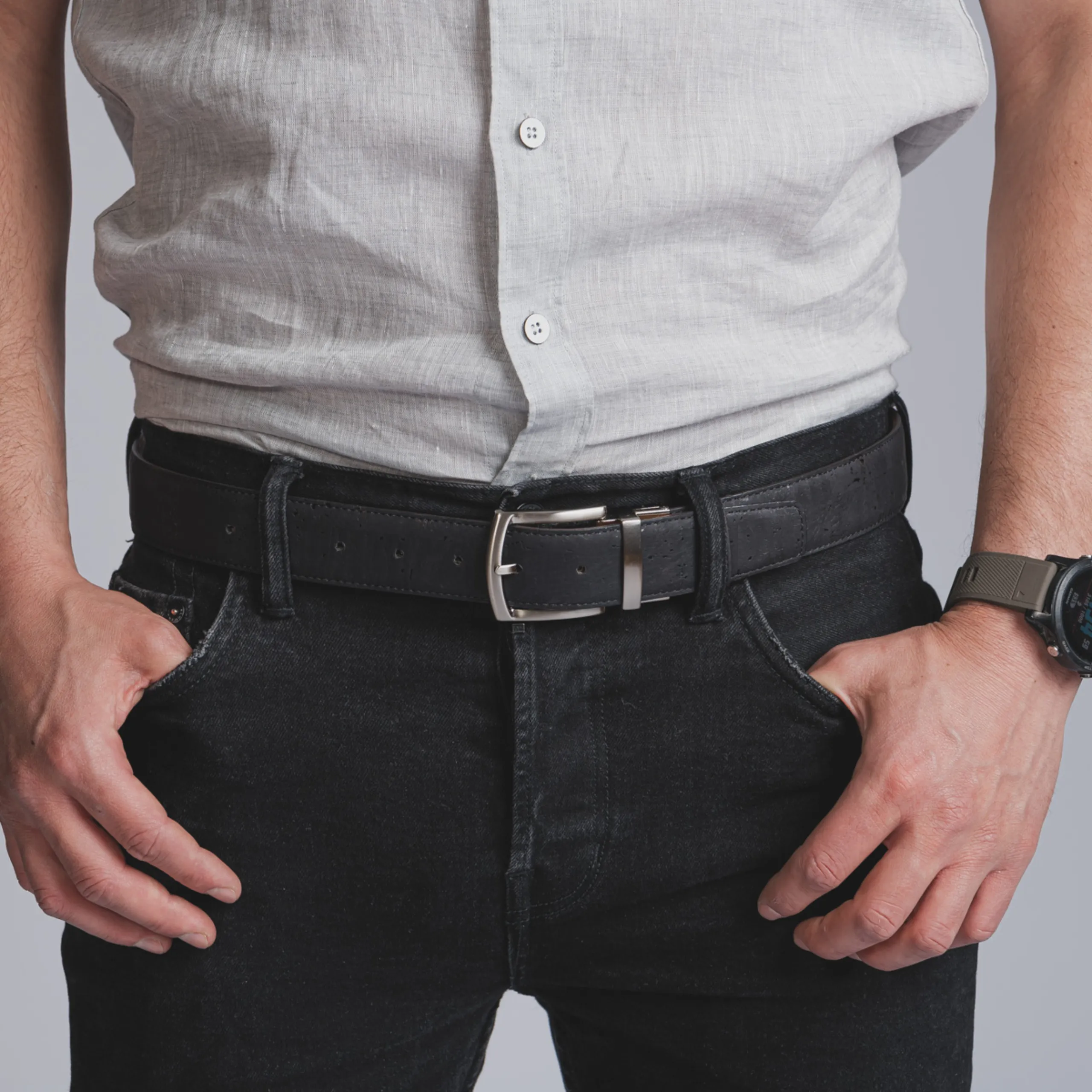 Reversible Cork Belt: Versatile Style, Sustainable Choice