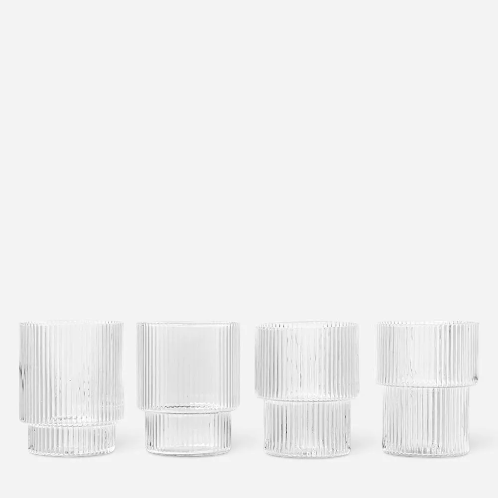 Ripple Glasses Set of 4