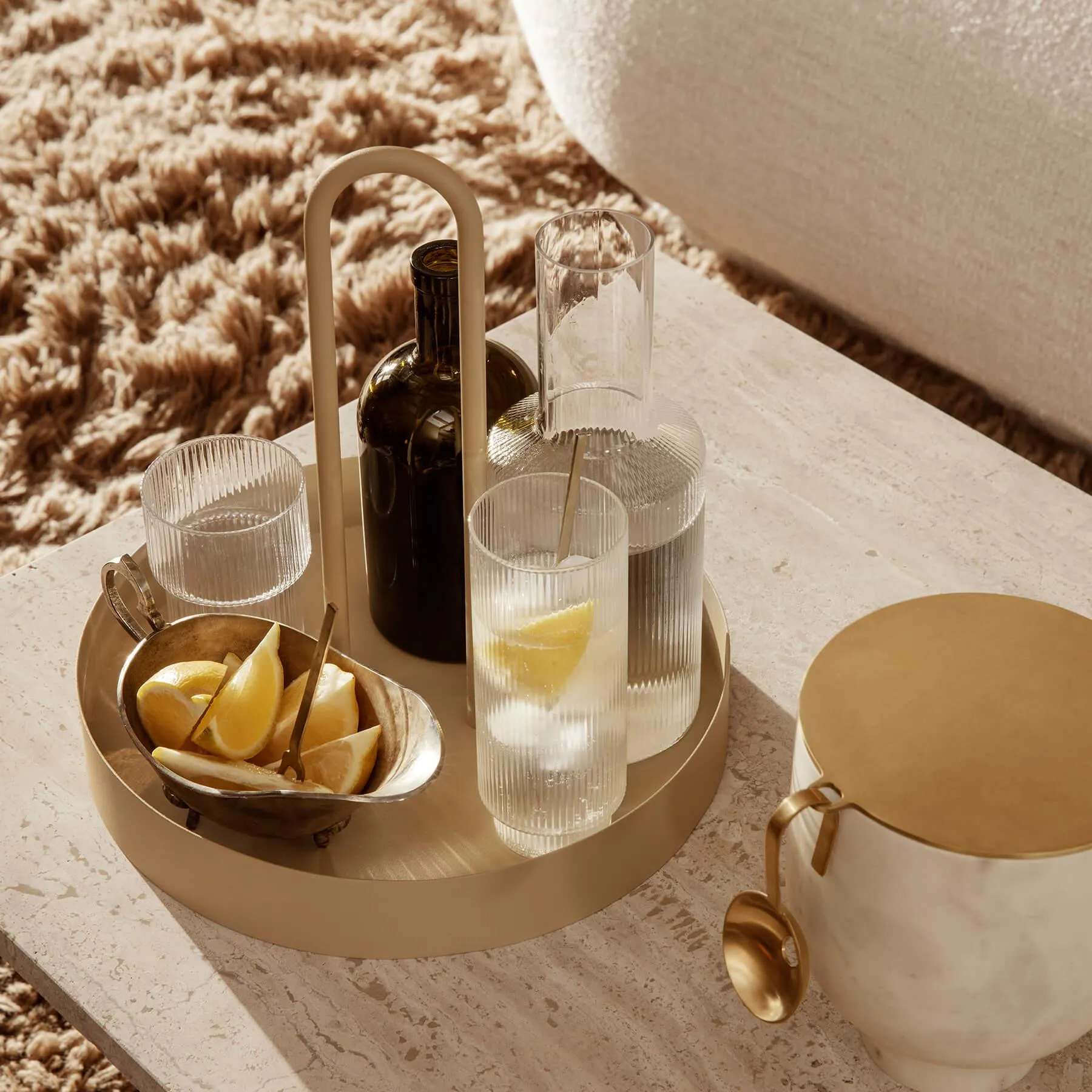 Ripple long drink glass - set of 4
