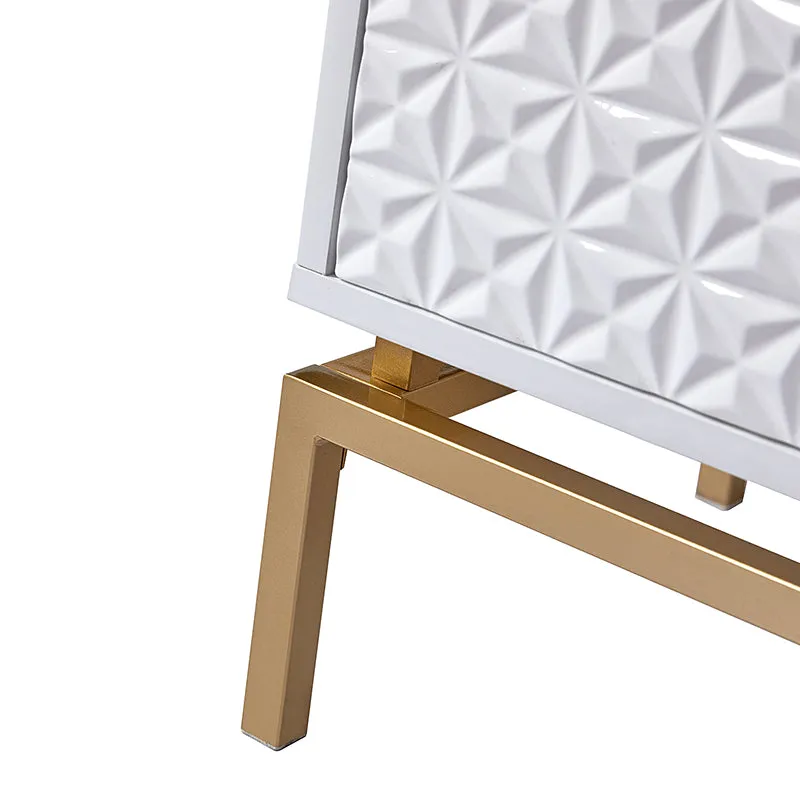 Rodolfo 25" Tall 2-Drawer Nightstand