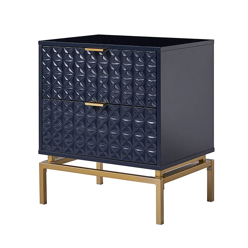 Rodolfo 25" Tall 2-Drawer Nightstand