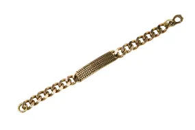 Rope Plaque ID Bracelet