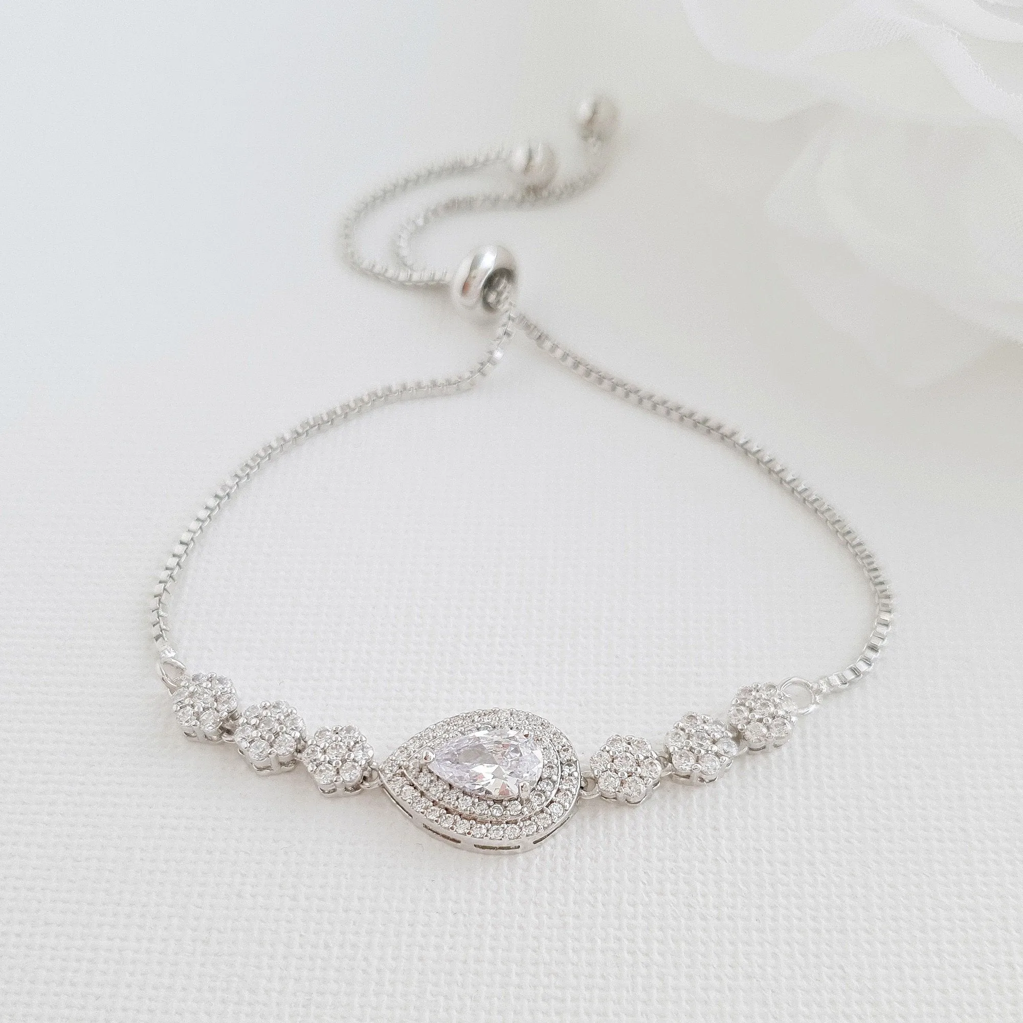Rose Gold Slider Bracelets - Joni