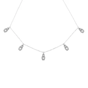 Russian Doll - 5 Charm Necklace