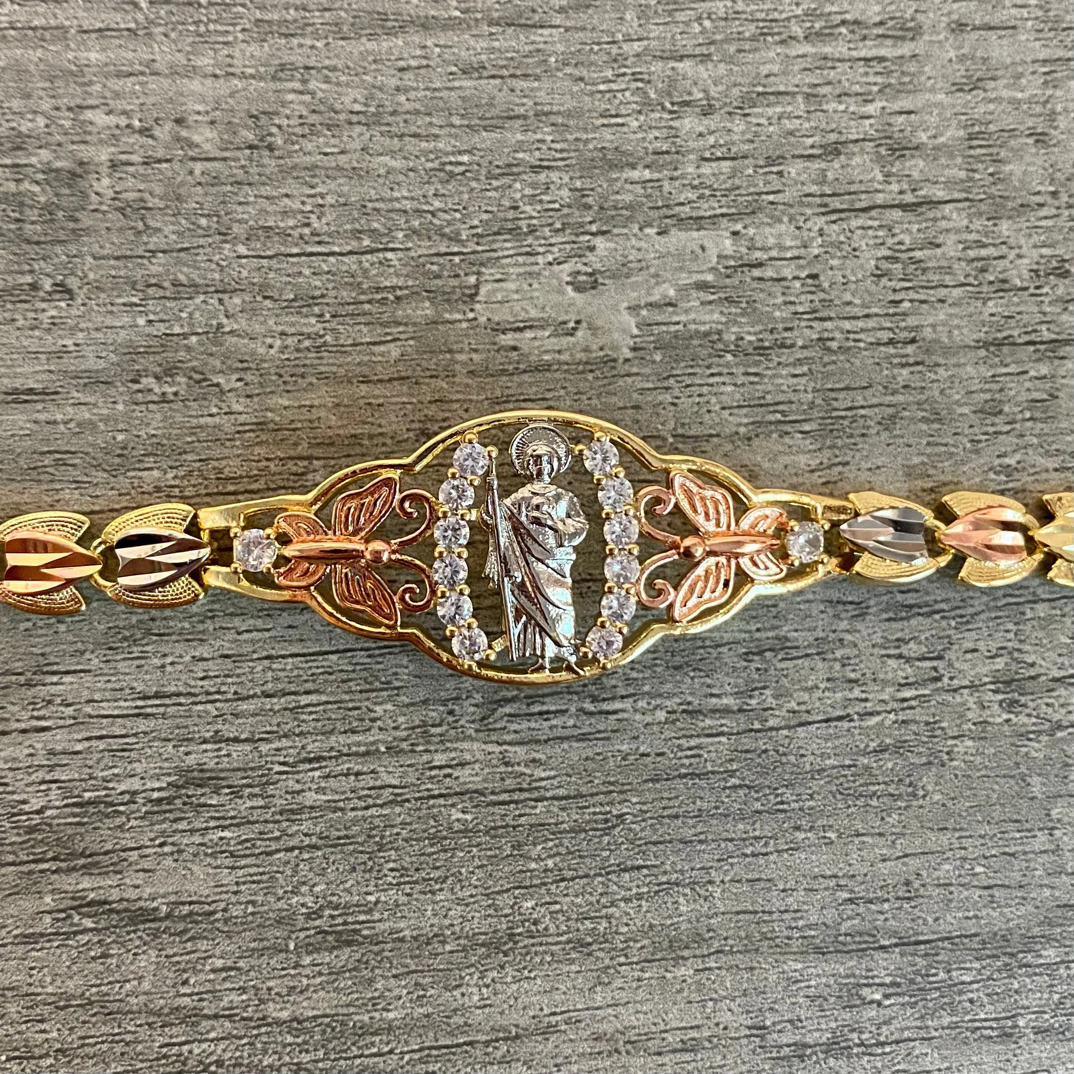 San judas Butterfly Bracelet 09