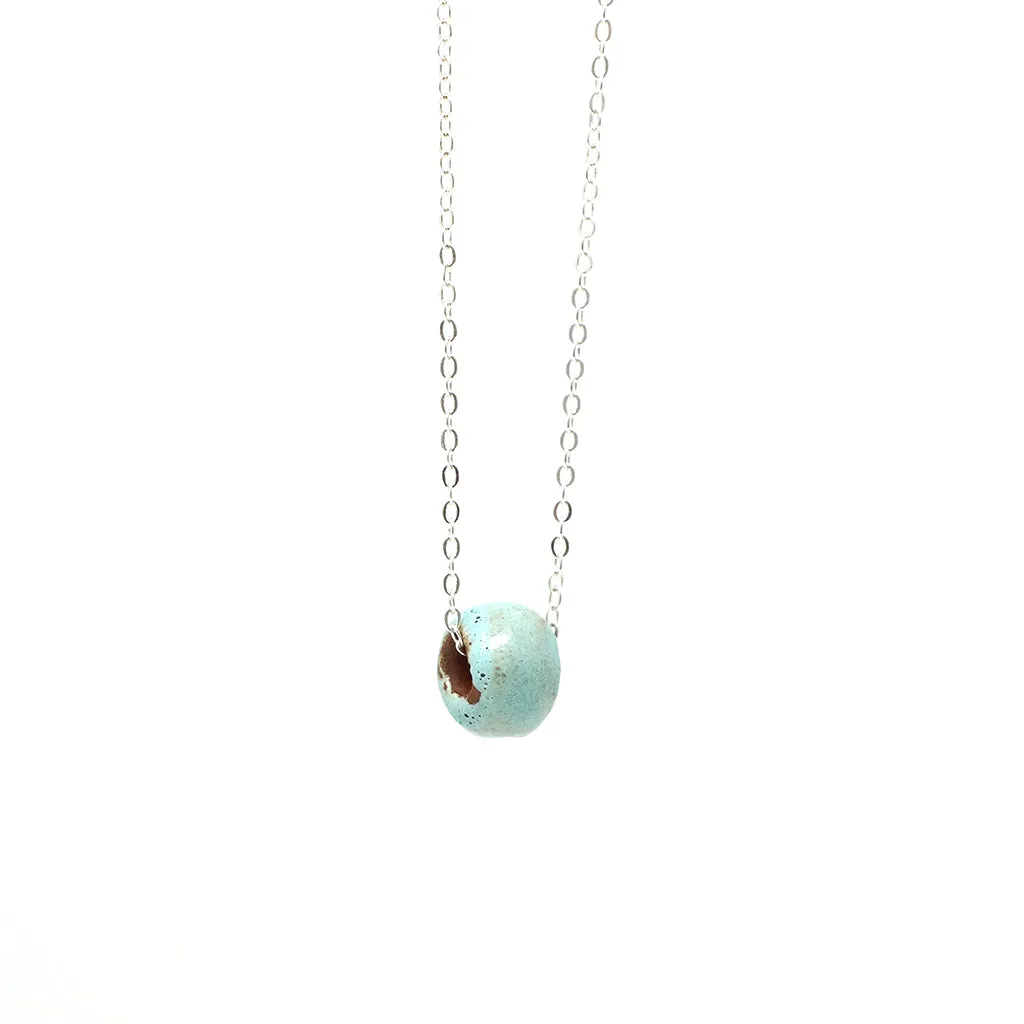 Seafoam Bead Necklace