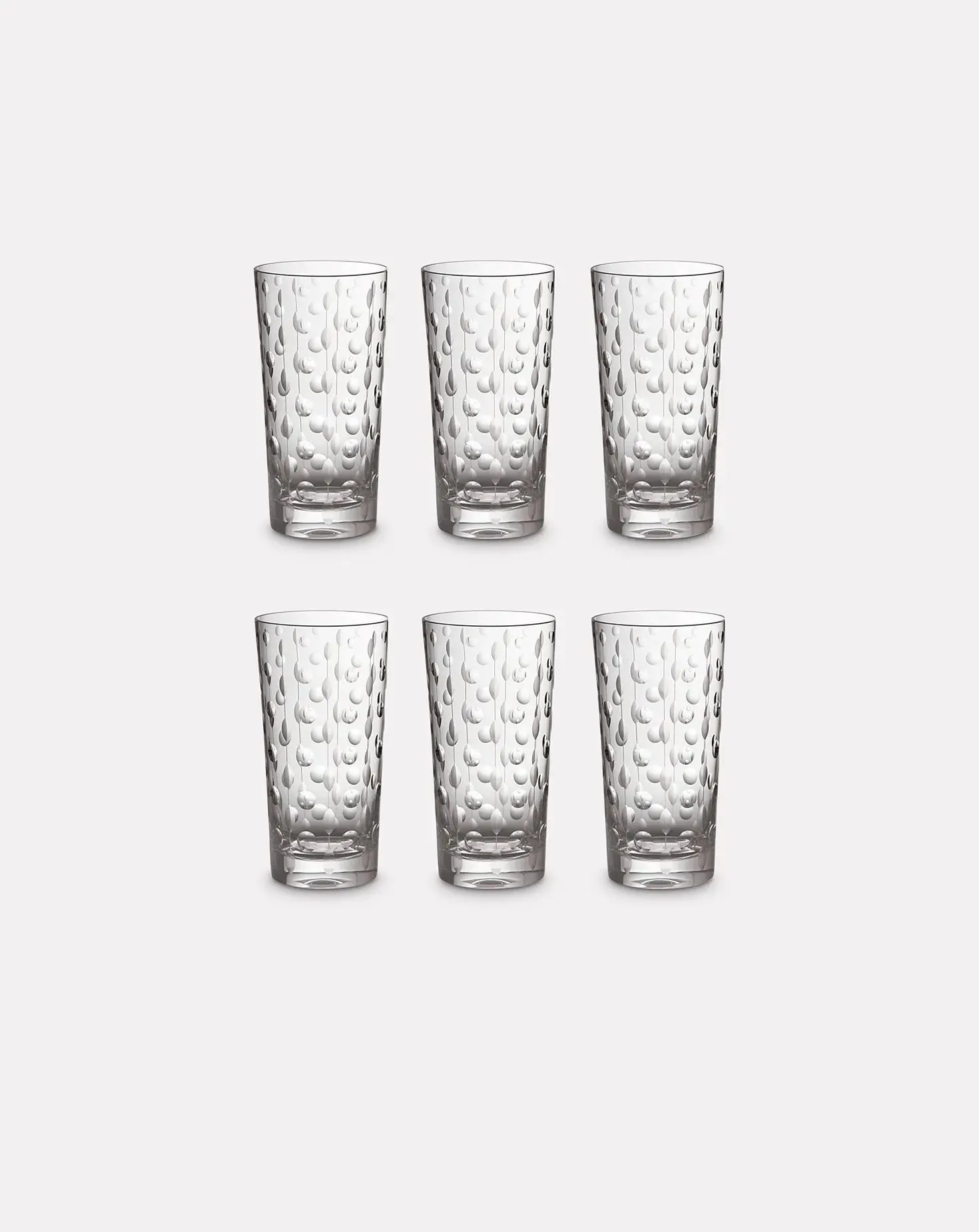 Set of 6 Perla Highball Glasses