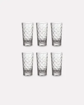 Set of 6 Perla Highball Glasses
