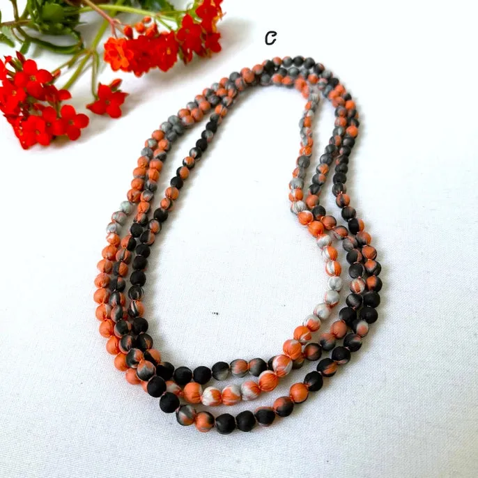 Sophie Silks Necklace: Extra Long Silk Bead