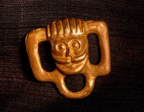 Strap Divider with Man's Face - Y-78