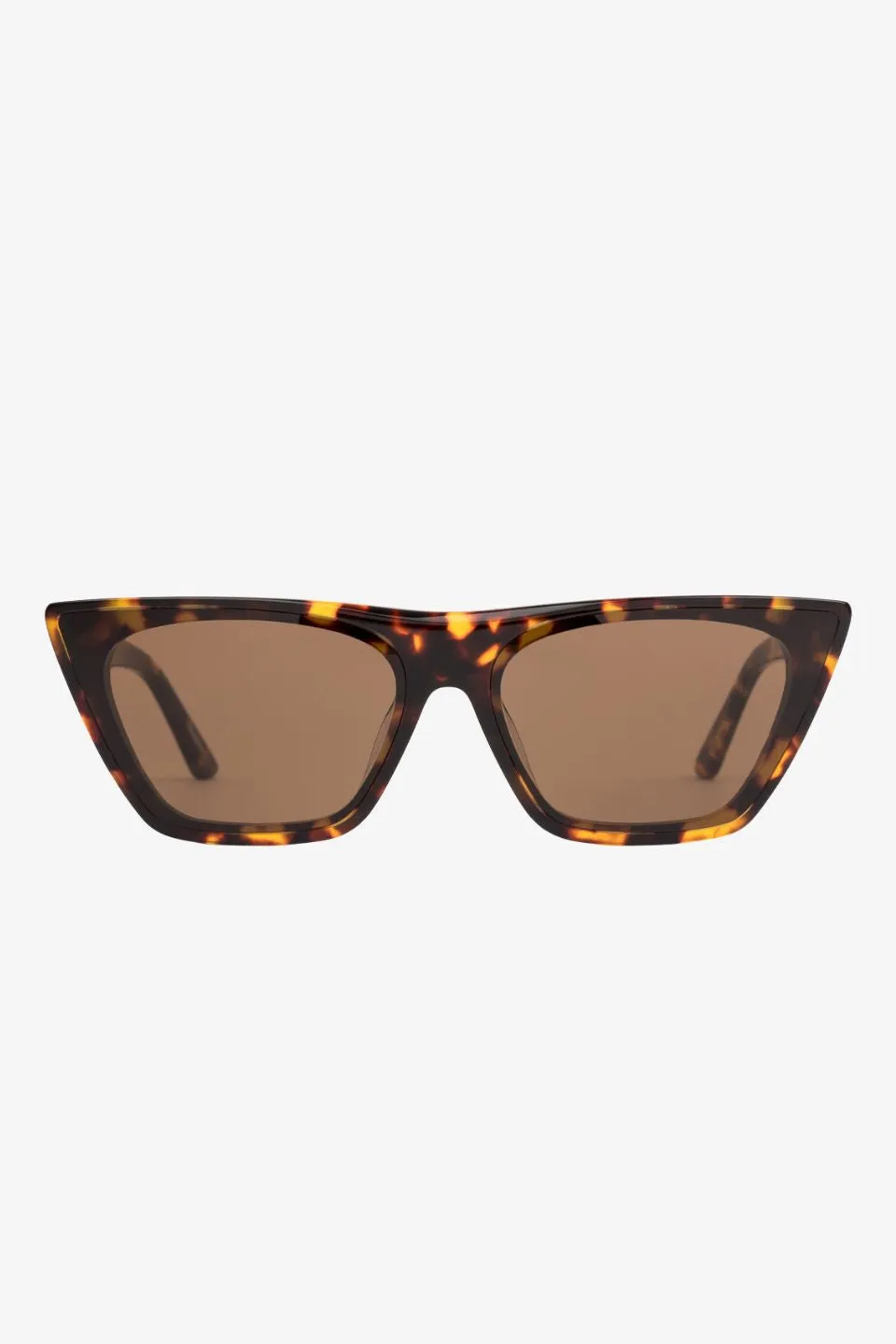 Sweet Harmony Maple Torte Brown Lens Cat Eye Sunglasses